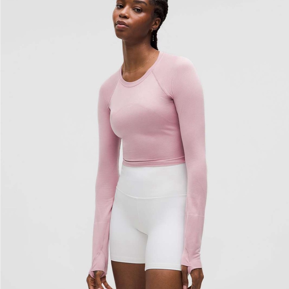 SALE - NWT Lululemon Swiftly Tech Cropped Long-Sleeve Shirt 2.0